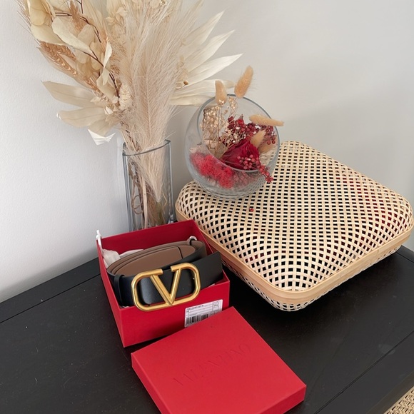 Valentino Accessories - V Logo Belt 95cm NO OFFERS